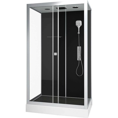 Vitamine Black 2.0 Sprchový box Atrium, 215 × 115 × 85 cm CAB219