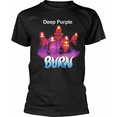 Deep Purple tričko Burn black