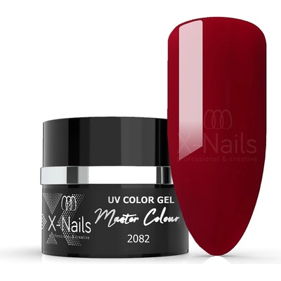 X Nails bezvýpotkový UV/LED gel Master Line BURGUNDY RED 5 ml