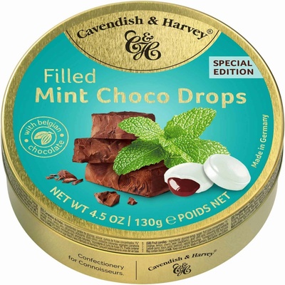 Cavendish & Harvey Filled Mint Choco Drops 130 g