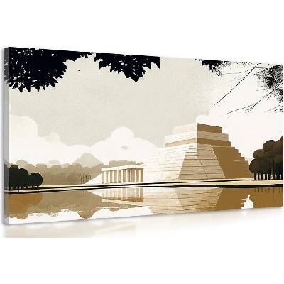 Obraz mayská pyramida - 90x60