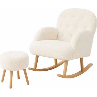Sconto Dugmeli s podnožkou biela