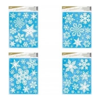 MFP Paper 8886001 okenná fólia vianočná gliter WDGX- 644 30x42cm