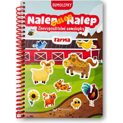 Nalep odlep nalep! gumolepky farma – Zboží Mobilmania