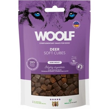 Woolf Soft Cubes Deer 100 g
