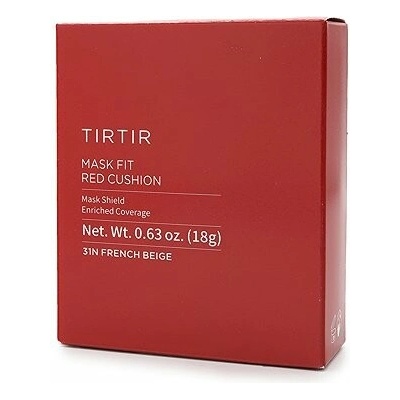 Tirtir Dlhotrvajúci tónovací cushion Mask Fit Red Cushion No,31N French Beige 18 g