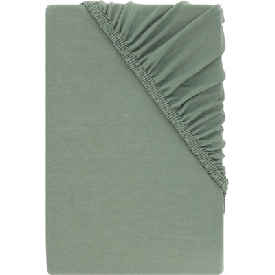 LIVARNO Žerzejové napínací prostěradlo zelené 180-200x200 – Zboží Mobilmania