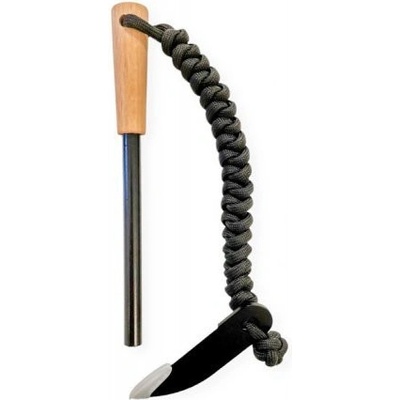 PK Křesadlo XL s rukojetí BUK 50 mm paracordem a škrtadlem knife