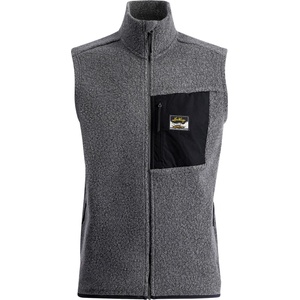 Lundhags Мъжки вълнен елек Lundhags Flok Wool Pile Vest Wool vest - Granite (032-0877-0511)