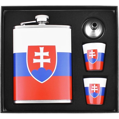 Ploskačka Slovenský znak s pohárikmi