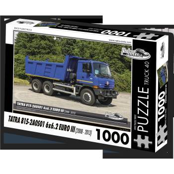 Retro cars - Puzzle TRUCK - Tatra 815-2A0S01 6x6.2 EURO III (2008 - 2013) - 1 000 piese