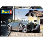 Revell Сглобяем модел, Revell, Автомобил Кабриолет 320 W142 (R03354)