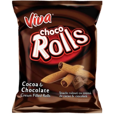 Viva Choco Rolls trubičky s čok.náplňou 100 g