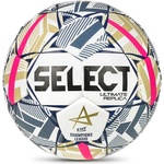Select Хандбална топка SELECT Ultimate EHF Champions League Replica V26 White/Blue - размер 3