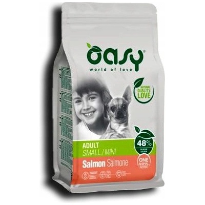 Oasy One Protein Adult S/Mini Losos 2,5 kg