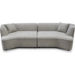 Bogdan Furniture I Кана е Мебели Богдан Mod , Royal Oak , 140 (280)/112/74, Две части, сив