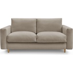 Bobochic Кафяво-сив диван за ежедневно спане/сгъваем 220 cm Cocoone - Bobochic Paris (WT-COCE-3.5R---W_1 P1581 N.ZD)