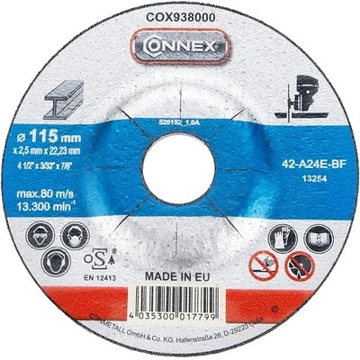 Connex Řezný kotouč 115 x 2,5 mm COX938000