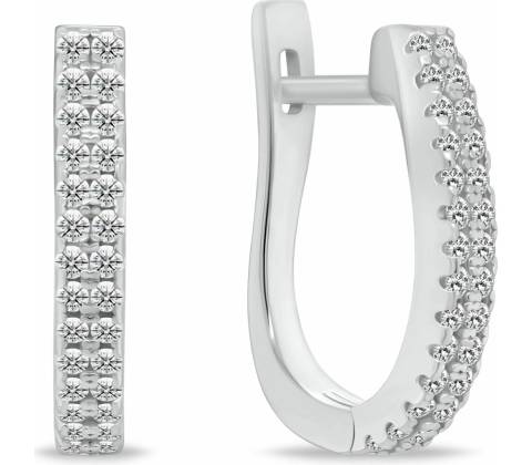 Brilio Silver náušnice EA132W