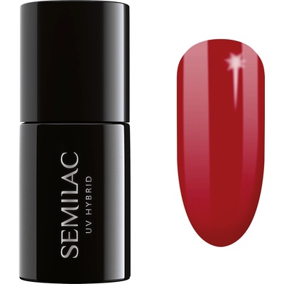 Semilac gel lak 027 Intense Red 7 ml