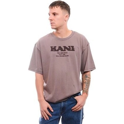 Karl Kani triko Retro Sprayed Tee Taupe