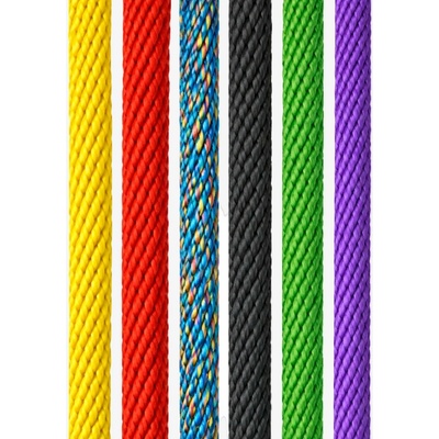 PPV multitex - polypropylenová lana a šňůry, spiroidní, LANEX 8mm, modrá