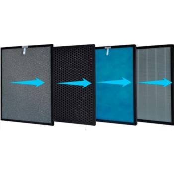 Oberon Филтри Oberon - 320, 111720, 2 броя, за пречиствател, черни (111720)