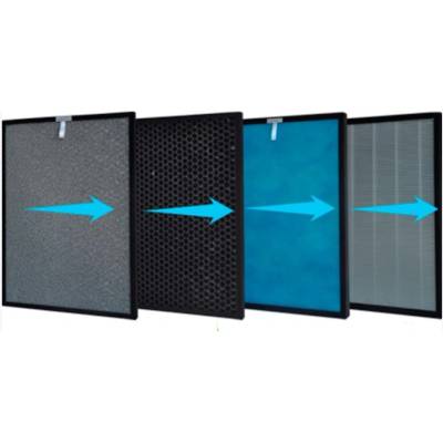 Oberon Филтри Oberon - 320, 111720, 2 броя, за пречиствател, черни (111720)