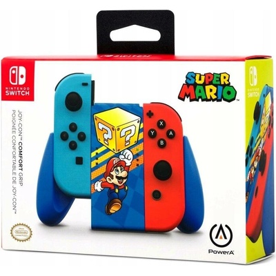PowerA Joy-Con Comfort Grip Nintendo Switch - Super Mario Mystery Block – Hledejceny.cz