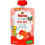 Holle пюре пауч ябълки и ягоди 100г