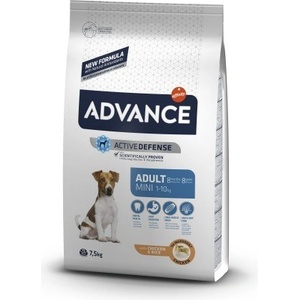 ADVANCE Dog Mini Adult Chicken суха храна за кучета от малки породи - 7.5кг