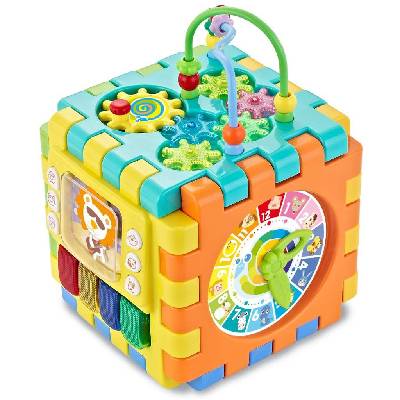 Interaktivní hrající kostka Baby Mix velká