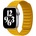 JC Магнитна силиконова каишка за Apple Watch 38мм, 40мм, 41мм - JC Design Silicone Link Band (жълт)