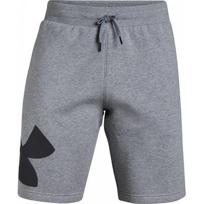 Under Armour Rival Fleece Logo Sweatshort sivá