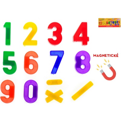 Mikro Trading Magnety číslice 48 ks