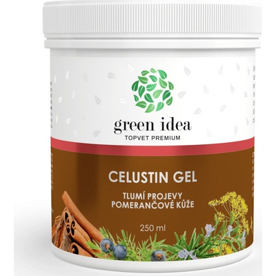 Green idea Celustin masážny gél 250 ml