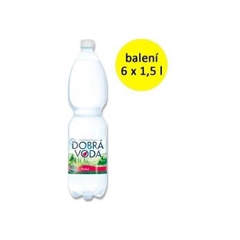 Dobrá voda perlivá voda 6 × 1,5 l