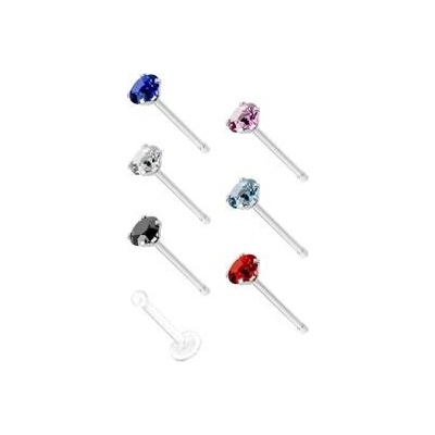 Šperky4U sada 7mi piercingů do nosu N0000-03