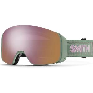 SMITH Ски маска Smith 4D Mag ChromaPop Mirror S2 + S1 Ski goggles - Olive Warm Steel / CP Everyday Rose Gold Mirror (417-5323-0811)