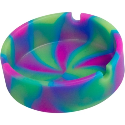 Bezdoteku Nezničitelný silikonový popelník Multicolor – Zboží Dáma