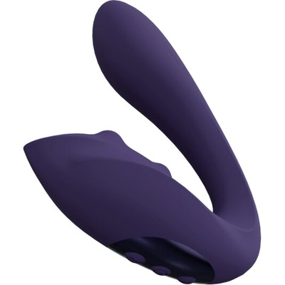 Vive Yuki Rechargeable Dual Motor G-Spot with Massaging Beads Purple