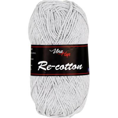 Vlna-hep Příze Re-Cotton - recyklovaná bavlna Re-Cotton: 81026 Světle šedá