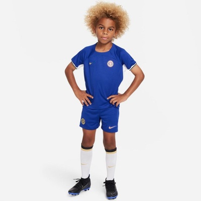Nike Chelsea FC 2023/24 Jersey Stadium Home Jr Football Kit DX2799 496 185643 black