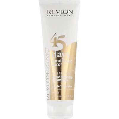 Revlon Revlon Revlonissimo 45 Days Total Color Care 2in1 Conditioning Shampoo For Golden Blondes 275 ml