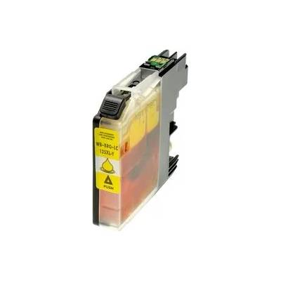 Compatible Brother LC-125Y съвместима мастилница, жълт (PMB125Y)