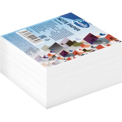 Forofis Кубче бяло 9х9см лепено, 500л. Forofis 91030