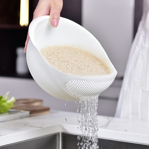 Colander Bowl Цедка за измиване на ориз, плодове и зеленчуци, кошница за отцеждане - Colander Bowl