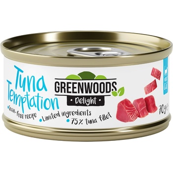 Greenwoods Delight Tuna Fillet 24 x 70 g