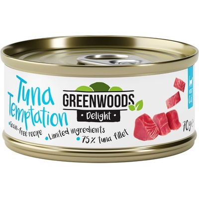 Greenwoods Delight Tuna Fillet 6 x 70 g