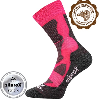 VoXX Etrexík dětské sportovní ponožky Růžové